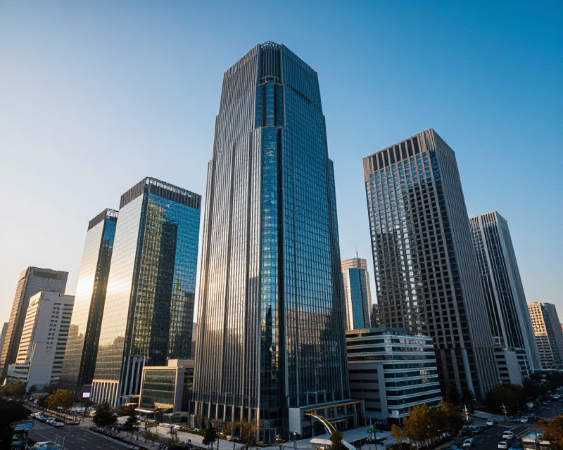 Modern Seoul Business District