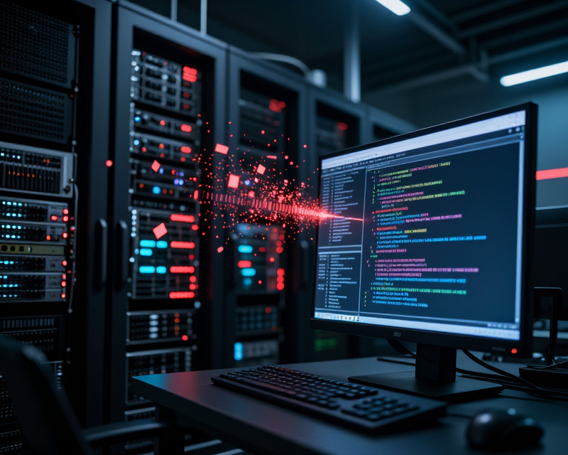 Cyber Security Breach Concept