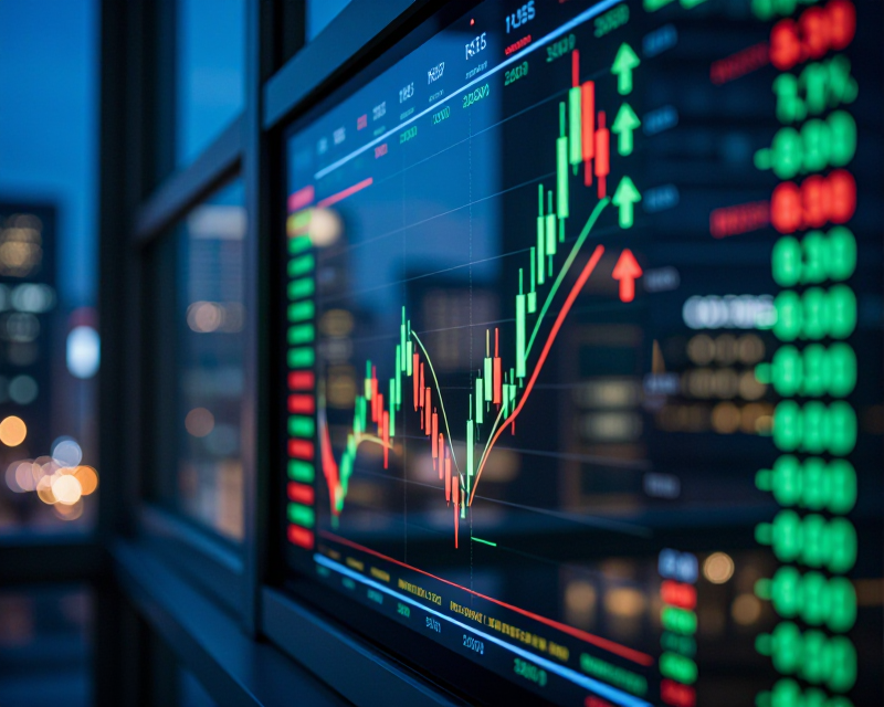 Dynamic Stock Market Visualization