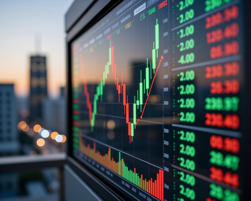 Stock Market Trend Visual