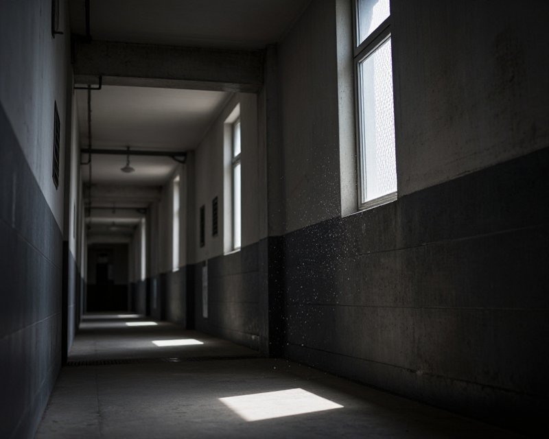 Symbolic Prison Corridor