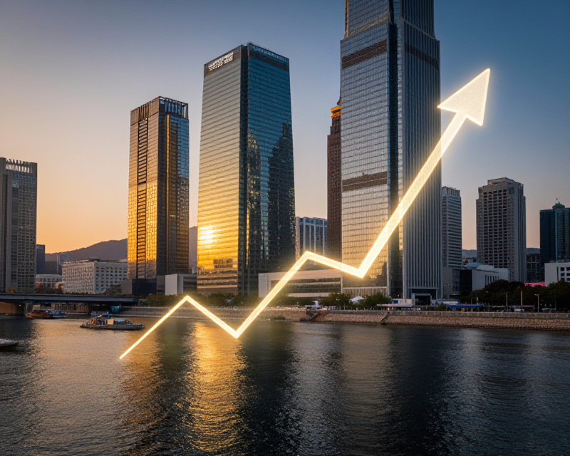 Symbolic representation of South Korean economic growth
