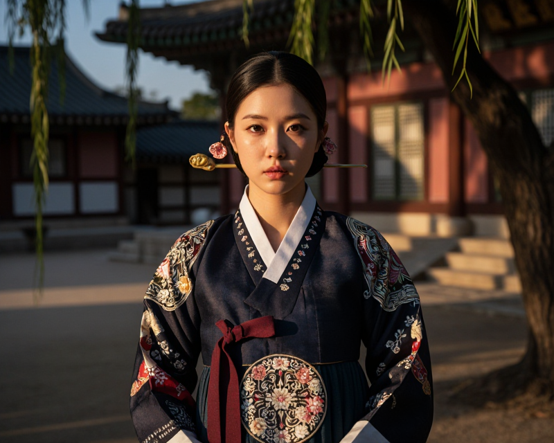 Cinematic Joseon Era Elegance