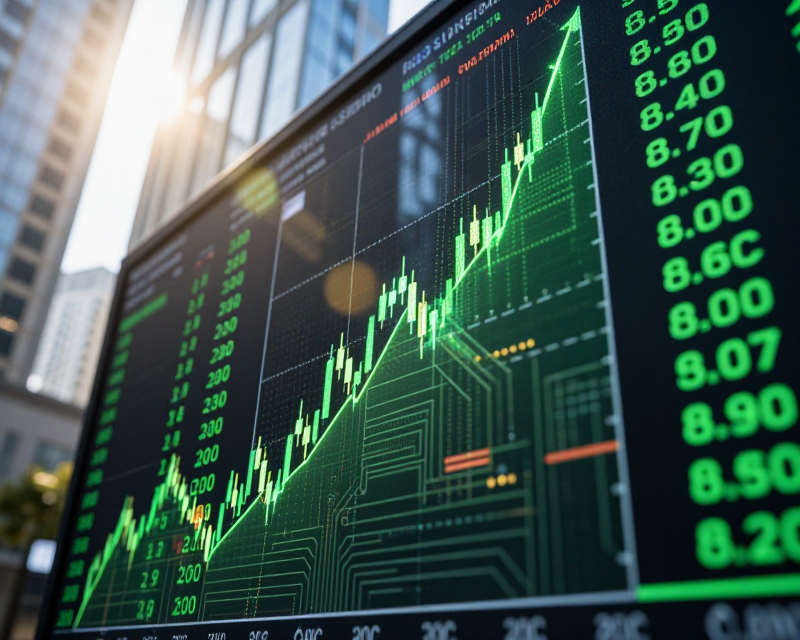 Rising Stock Market in Seoul