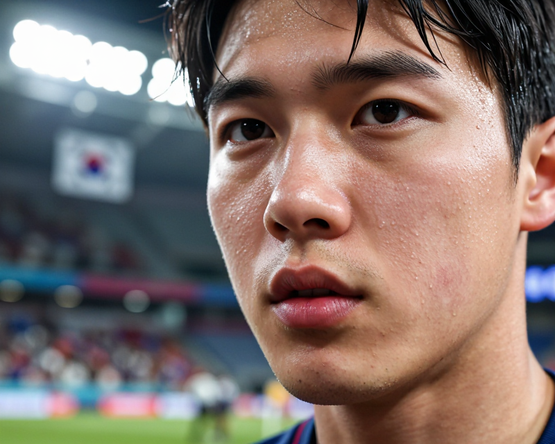South Korean Athlete's Determination